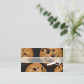 kloppen | banketbakker | koekjes visitekaartje (Staand voorkant)