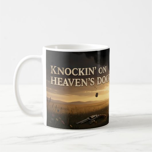 Kloppen op de Hemelpoort Mok (Links)