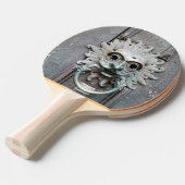 kloppen tafeltennisbatje (Voorkant Gekanteld)