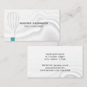 kloppen | Zijdeachtige achtergrond Visitekaartje (Voorkant / Achterkant)