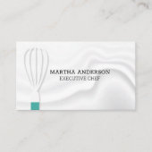 kloppen | Zijdeachtige achtergrond Visitekaartje (Voorkant)