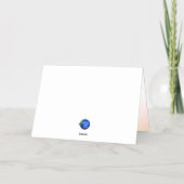 kloppend hart, kleur: zilver, m folie wenskaart (Achterkant)