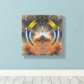 Klopper Uit de Bossen Canvas Afdruk (Insitu (Houten vloer))