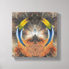Klopper Uit de Bossen Canvas Afdruk