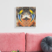 Klopper Uit de Bossen Canvas Afdruk (Insitu (Woonkamer))