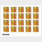 KLORFEUILLE PIJLGRONDWET ART 2 VIERKANTE STICKER (Vel)