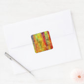 KLORFEUILLE PIJLGRONDWET ART 2 VIERKANTE STICKER (Envelop)