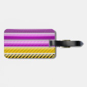 KLORFUL BAR PATROON BAGAGELABEL (Achterkant horizontaal)
