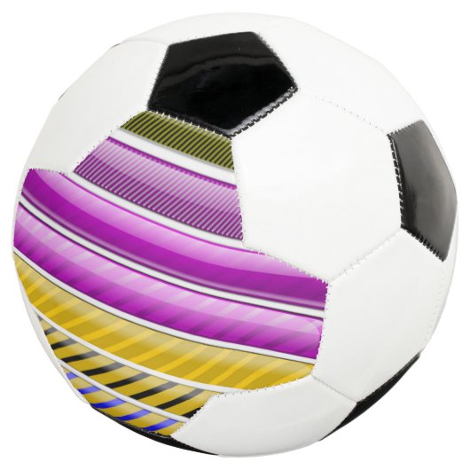 KLORFUL BAR PATROON VOETBAL (Drie kwart)