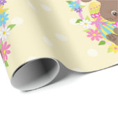 KLORFUL CHOCOLAATE EASTER BUNNIES & EIEREN CADEAUPAPIER (Rol Hoek)