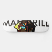 KLORFUL MANDRILL GRAPHIC ILLUSTRATION SKATEBOARD (Horizontaal)