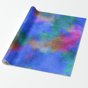 KLORFUL MODERN TRENDY STYLISH ABSTRACT PATROON CADEAUPAPIER