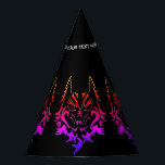 KLORFUL WOLF TATTOO ART PRINT FOR PARTY PETTEN FEESTHOEDJES<br><div class="desc">AANPASSING AAN UW SPECIALE VOORZIENING</div>