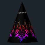 KLORFUL WOLF TATTOO ART PRINT FOR PARTY PETTEN FEESTHOEDJES<br><div class="desc">AANPASSING AAN UW SPECIALE VOORZIENING</div>