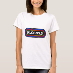 Klos fm radiostation  classic rock t-shirt