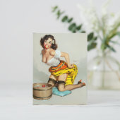 Klossen van appels omhoog briefkaart (Staand voorkant)