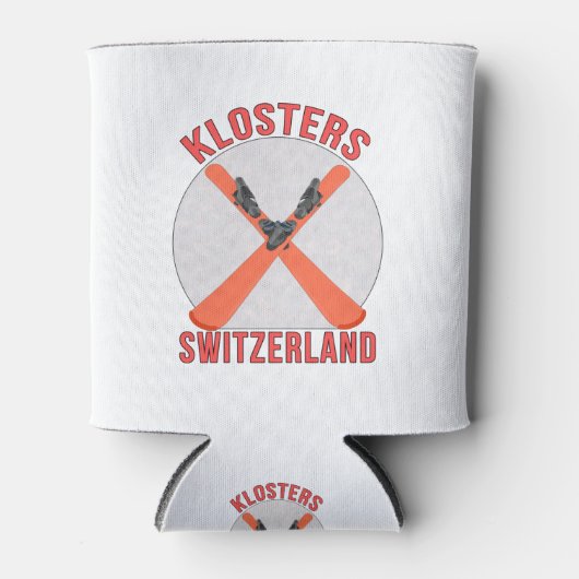 Klosters, Zwitserland Blikjeskoeler (Voorkant)