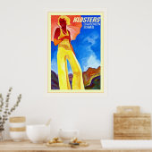 Klosters ~ Zwitsers reizen Poster (Keuken)