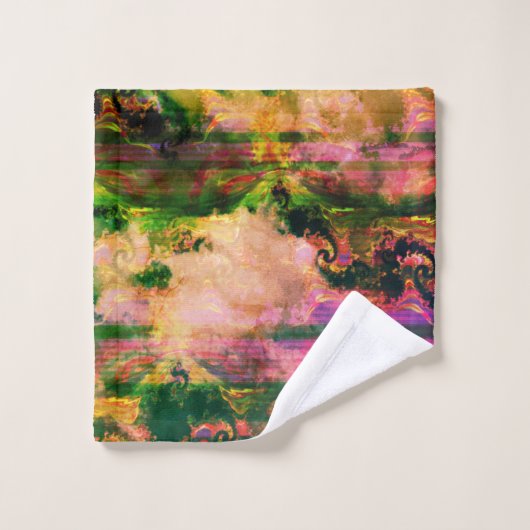 Klouded Sunset Skies Design Bath-handdoekset Bad Handdoek (Wasdoekje)