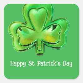Kloverblad St. Patrick's Day Stickers