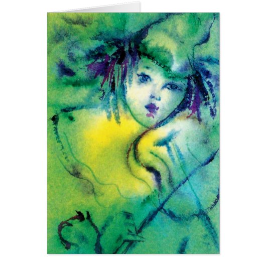 KLOWN IN GROEN (Voorkant)