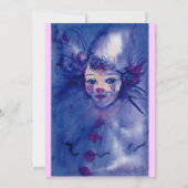 KLOWN IN PAARS KAART (Achterkant)