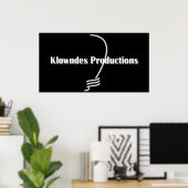 Klowndes Productions Poster (Thuiskantoor)
