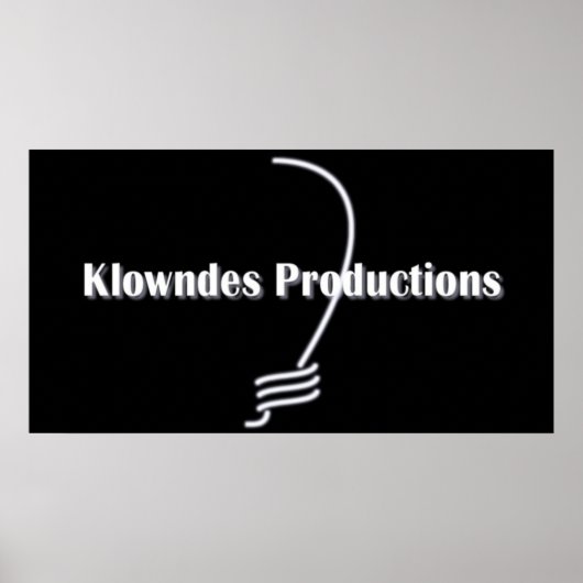 Klowndes Productions Poster (Voorkant)