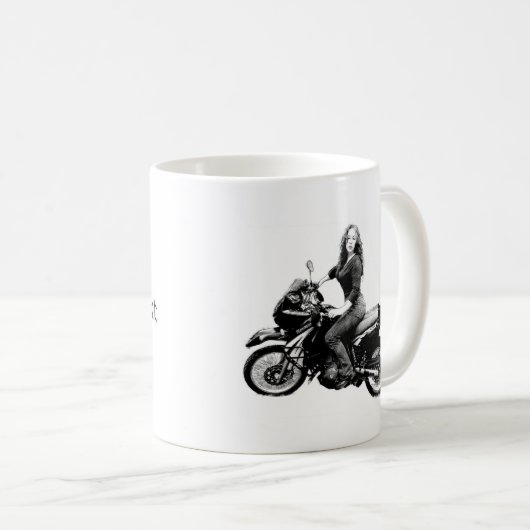 KLR Dual Sport Coffee Mok (Voorkant rechts)