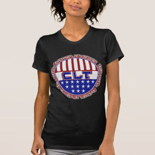 KLT PATRIOTISCHE KLINISCHE LABOTECH VLAG VELDEN T-SHIRT