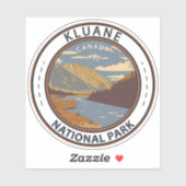 Kluane National Park Nog steeds Brook Canada Trave Sticker (Vel)