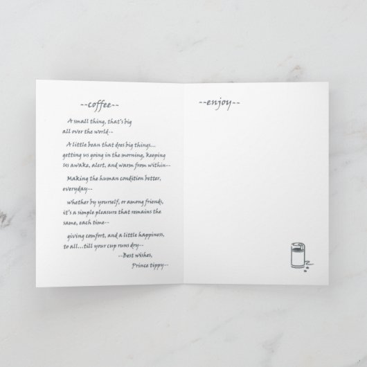 —kluis en friendship— (green cup) kaart (Binnen)