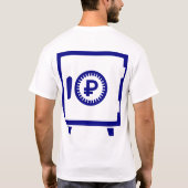 kluis met roebel-teken t-shirt (Achterkant)