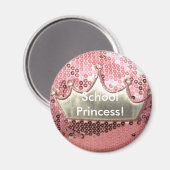 kluismagneet, SchoolPrincess! Magneet (Voorkant / Achterkant)
