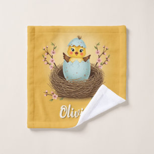 Kluivende Kuikens Baby Shower Washandje