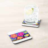 Kluizenaarskrabben bruiloft  bier onderzetter (Rechterzijde)