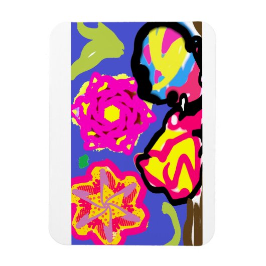 Kluizenaarskrabben bruiloft  magneet (Verticaal)