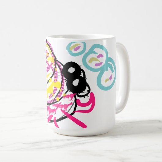 Kluizenkrab zomer koffiemok (Voorkant rechts)