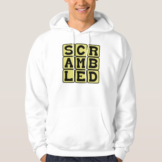 Klukken Gescrambled, Soort Eieren Hoodie (Voorkant)