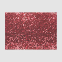 Klumelige confetti glitter glans rood