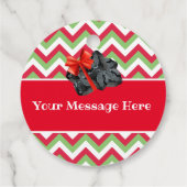 Klumpen Steenkool Cadeaubijslags Bedankjes Labels (Achterkant)