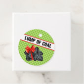 Klumpen Steenkool Cadeaubijslags Bedankjes Labels (In situ)