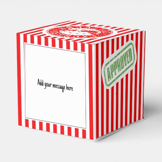 Klumpen steenkool grappige kerst secret santa fees bedankdoosjes (Achterkant)