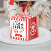 Klumpen steenkool grappige Kerstmis secret Santa-f Bedankdoosjes