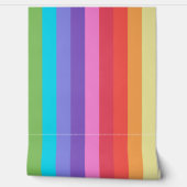 Klumperige Candy Stripe FC Verticaal Behang (Afrollen)