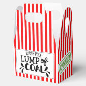 Klumpi steenkool grappige Kerstmis secret Santa-fe Bedankdoosjes (Geopend)