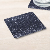 Klumprige Glitter Glam Schitterende Paillet Kartonnen Onderzetters (Schuin)