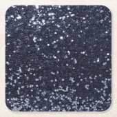 Klumprige Glitter Glam Schitterende Paillet Kartonnen Onderzetters (Voorkant)