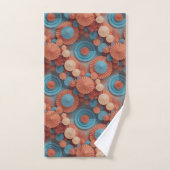 Klungkung Koraal Geometrie Bad Handdoek (Handdoek)