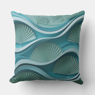 Klungkung Waterwaaier 3D Batik Motief Kussen